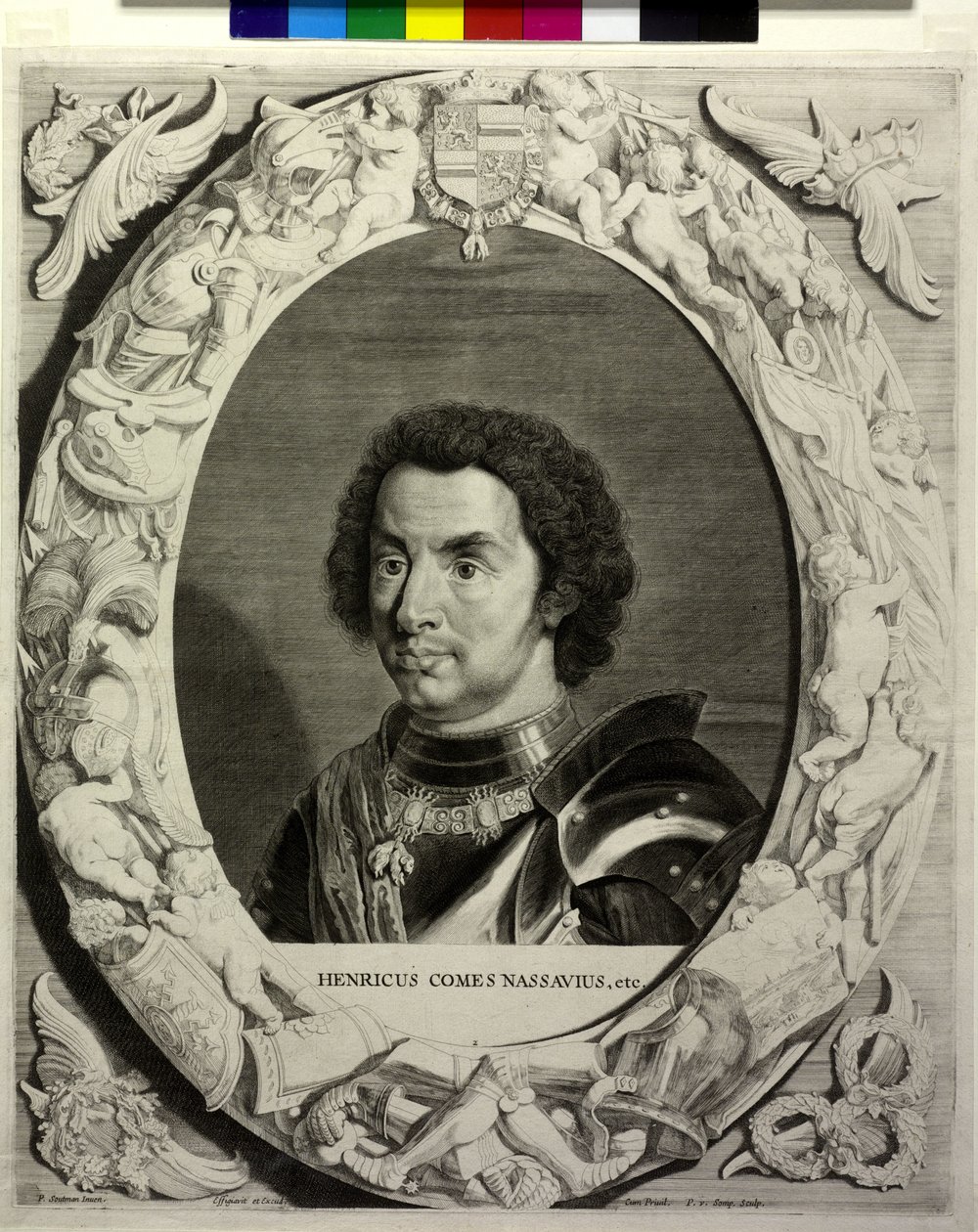 Greve af Nassau Henrik III af Pieter Claesz Soutman