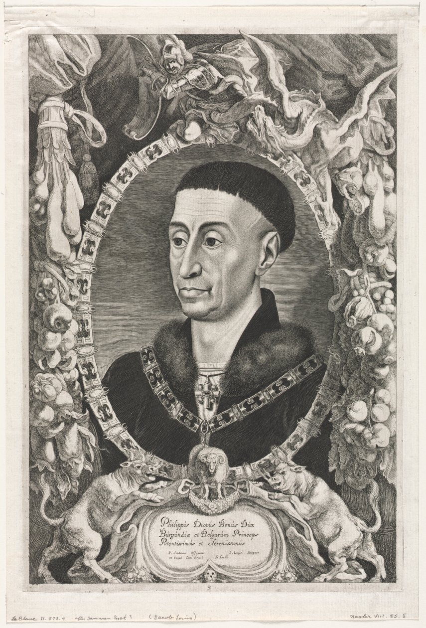 Filip den gode fra Bourgogne af Pieter Claesz. Soutman
