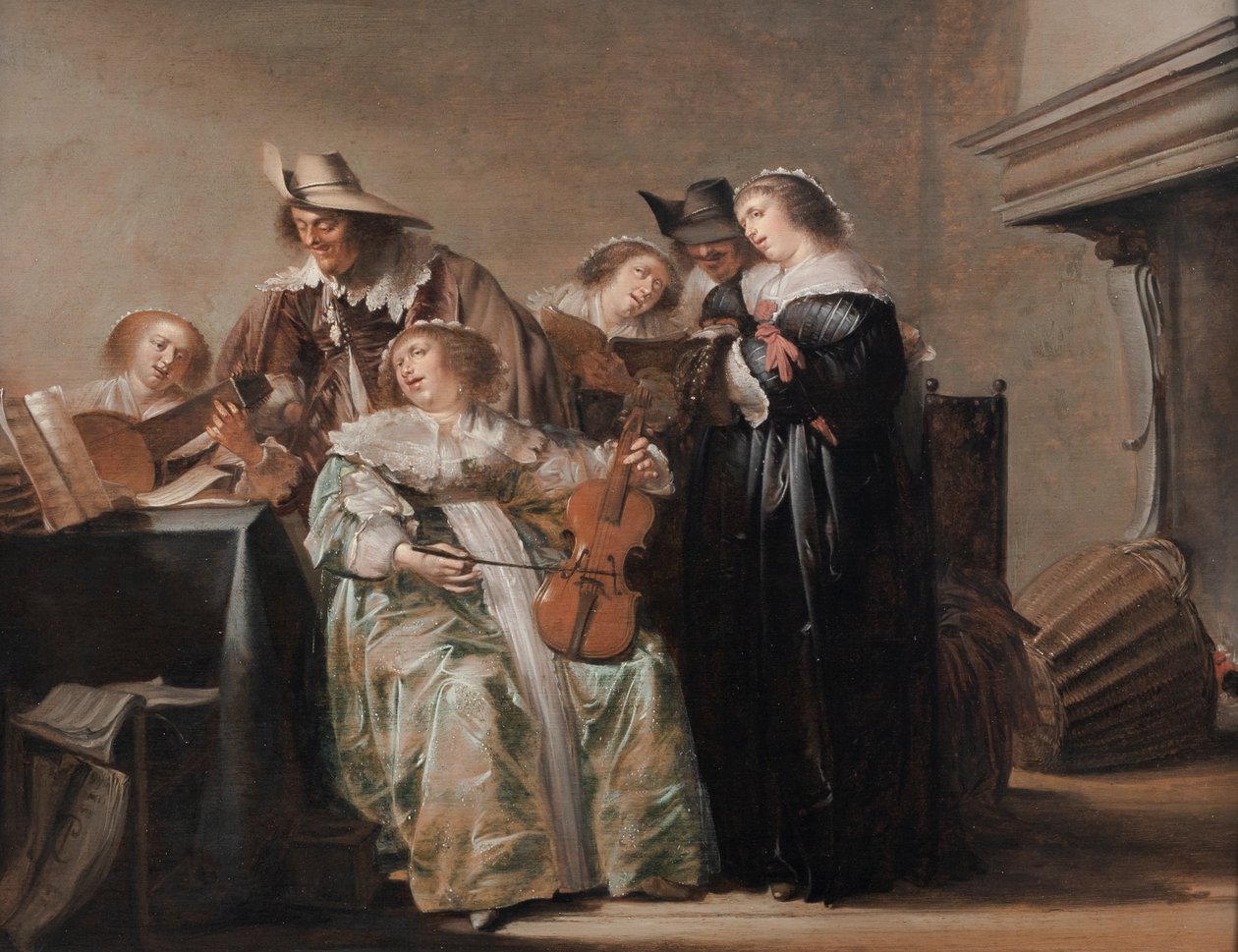 Et musikalsk selskab af Pieter Codde