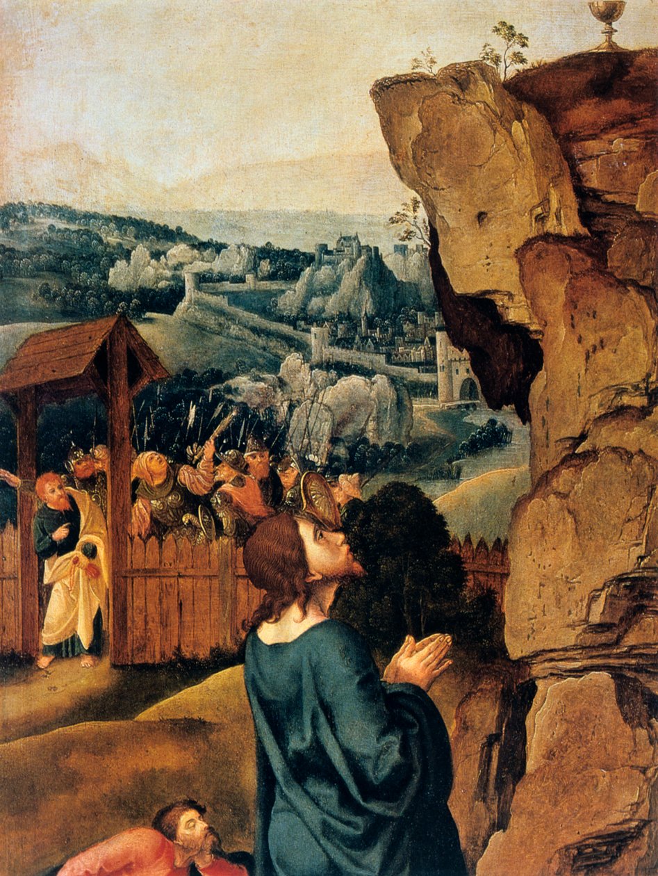 Kvalen i haven, detalje, 1527-1530. af Pieter Coecke van Aelst