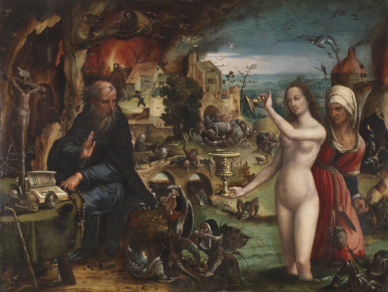 Sankt Anthonys fristelse af Pieter Coecke van Aelst