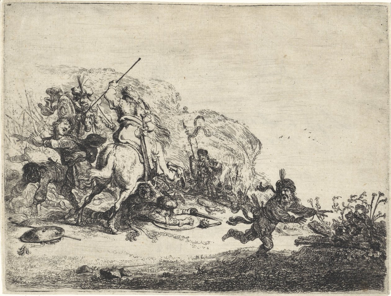 ridekamp af Pieter Cornelisz. Verbeeck