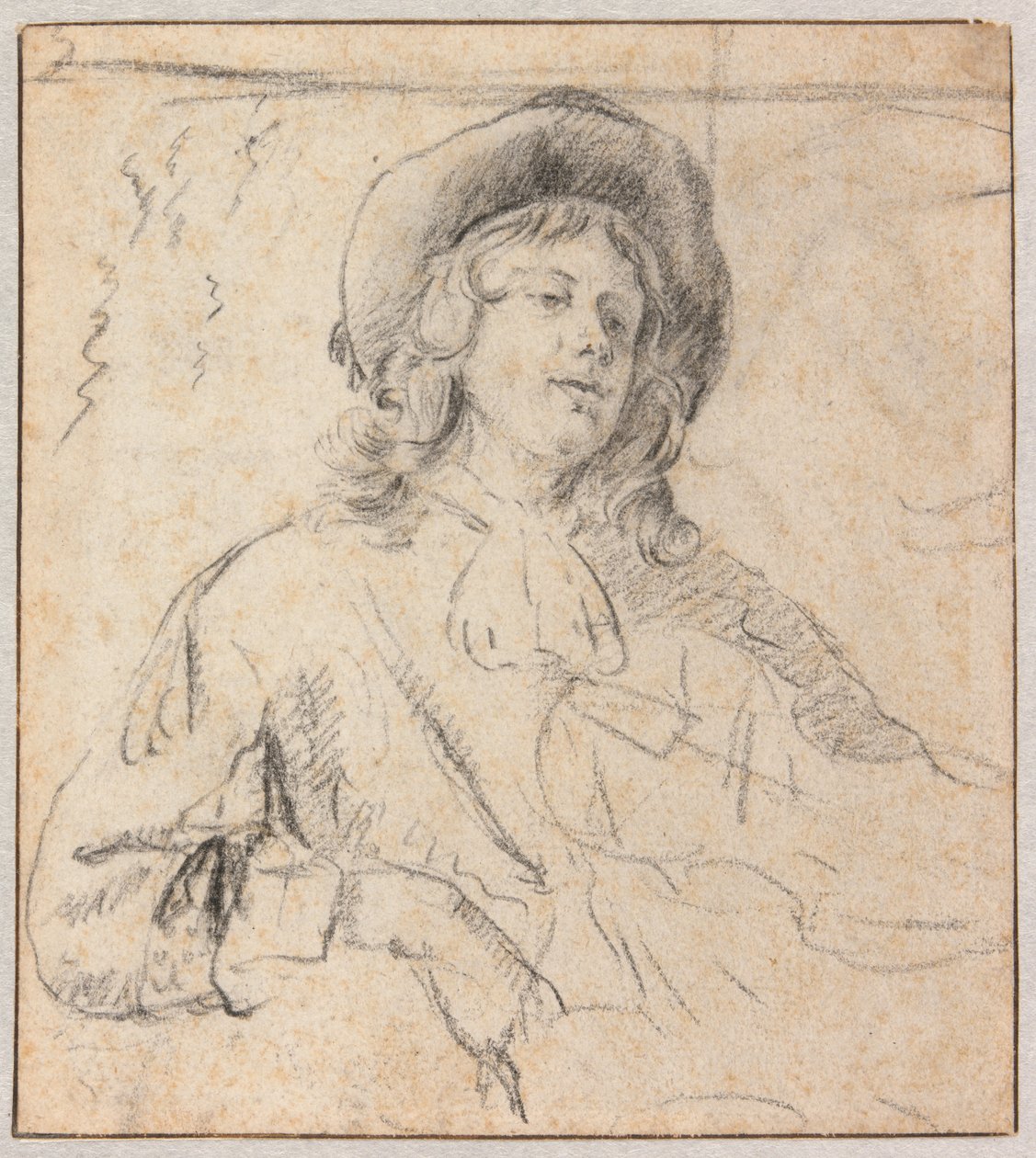 Violinspiller af Pieter Cornelisz. van Slingeland
