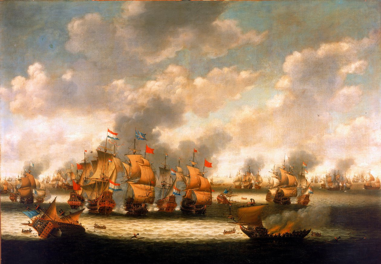 De fire dages kamp af Pieter Cornelisz van Soest