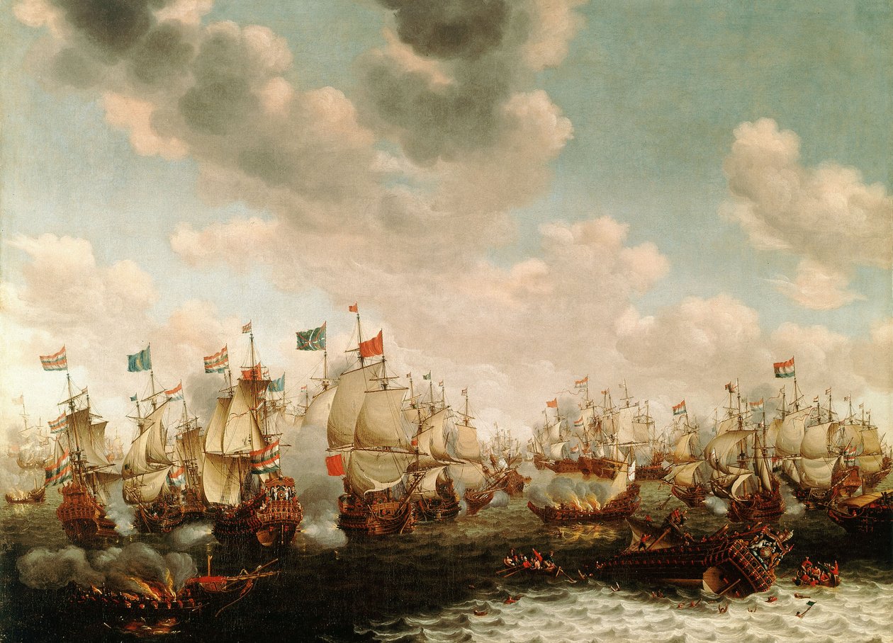 De fire dages kamp af Pieter Cornelisz van Soest