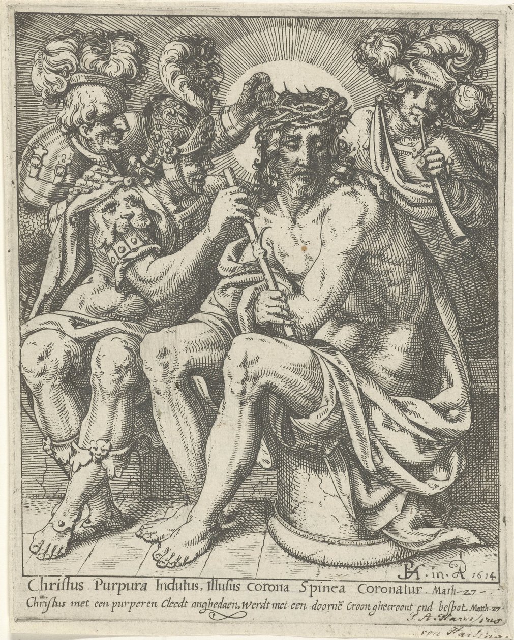 Kristus med Tornekronen af Pieter Feddes van Harlingen