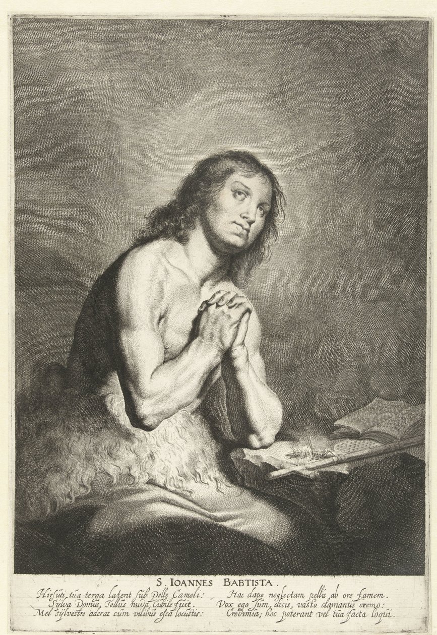 Sankt Johannes Døberen S. Ioannes Babtista (titel på objekt) af Pieter Fransz de Grebber