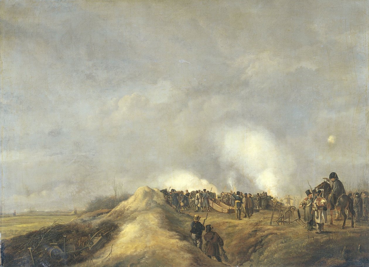 Bombardementet af Naarden af Pieter Gerardus van Os