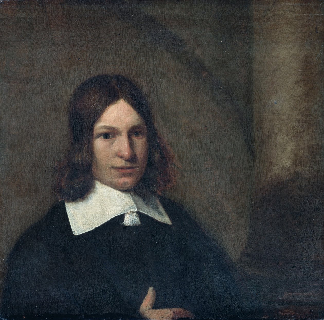 Portræt af en 19-årig mand. Selvportræt, 1648-1649. af Pieter Hooch de