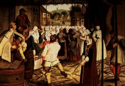 St. Catherines dans af Pieter III Brueghel