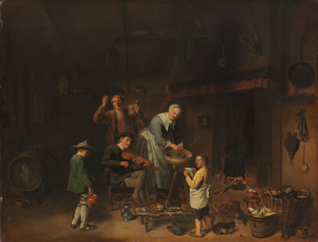 Bondefamiliesang af Pieter Jacobsz. Duyfhuysen