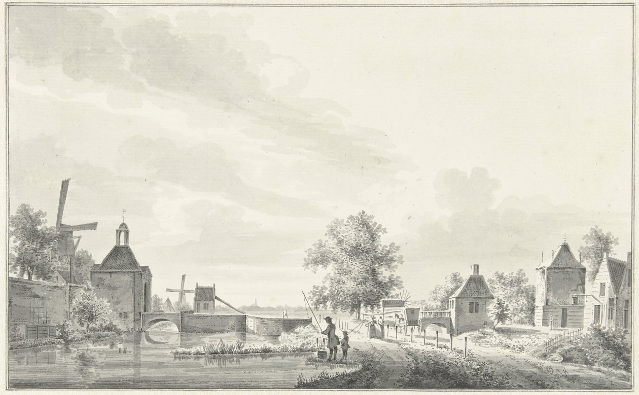 Benskoper-porten i IJsselstein af Pieter Jan van Liender
