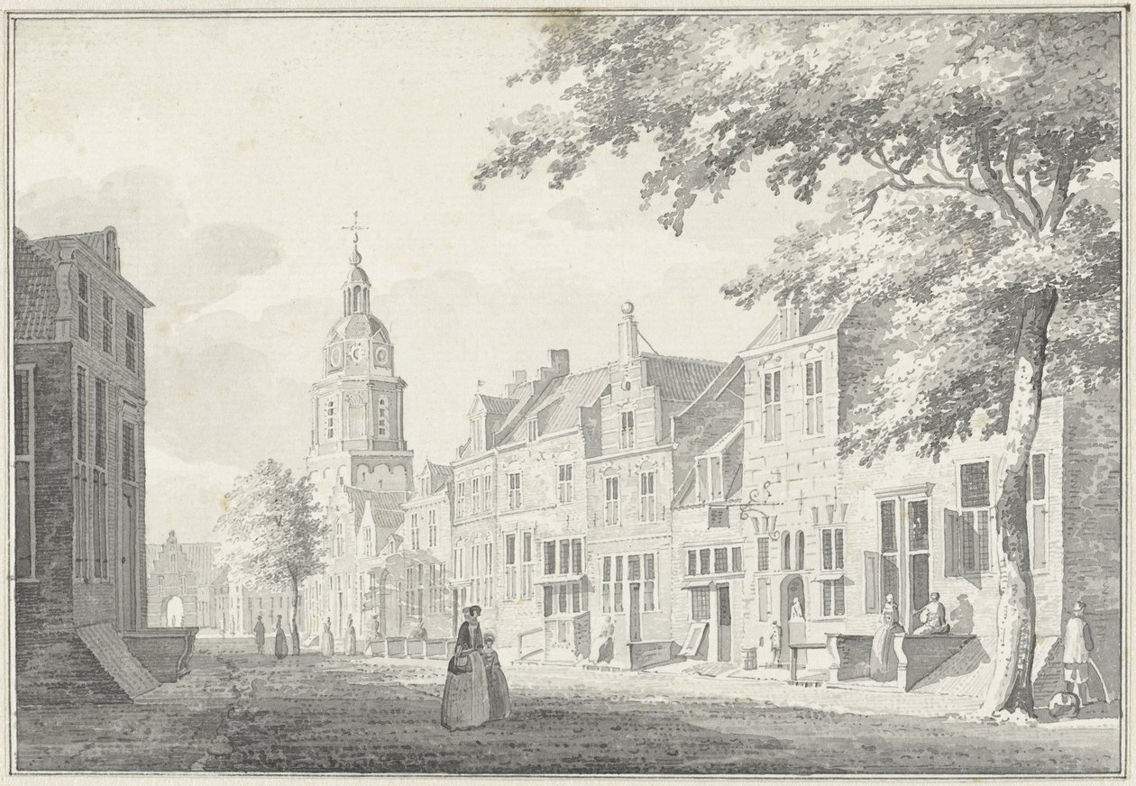Landsbygade i Buren af Pieter Jan van Liender