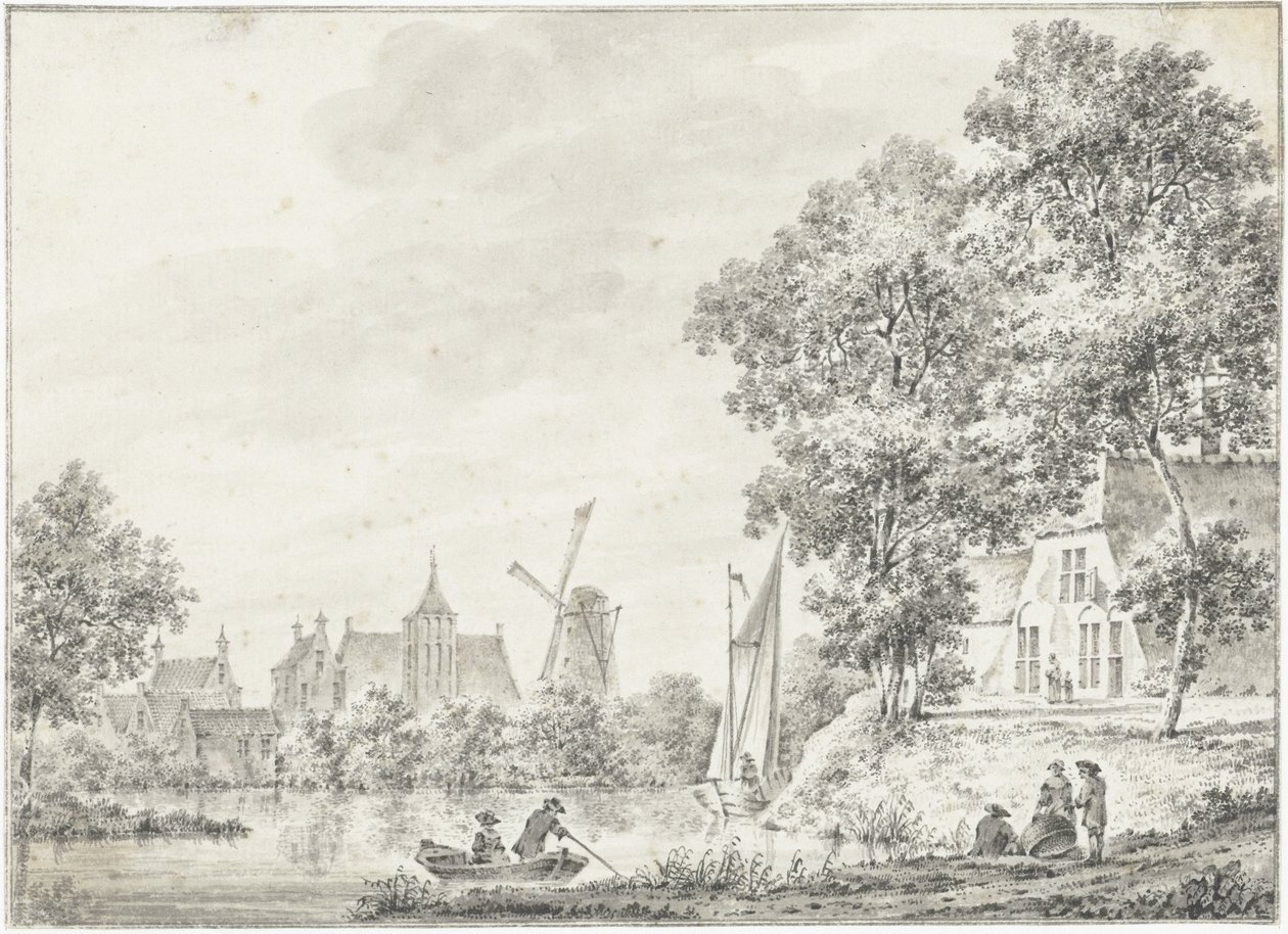 Ansigt i Haastrecht af Pieter Jan van Liender