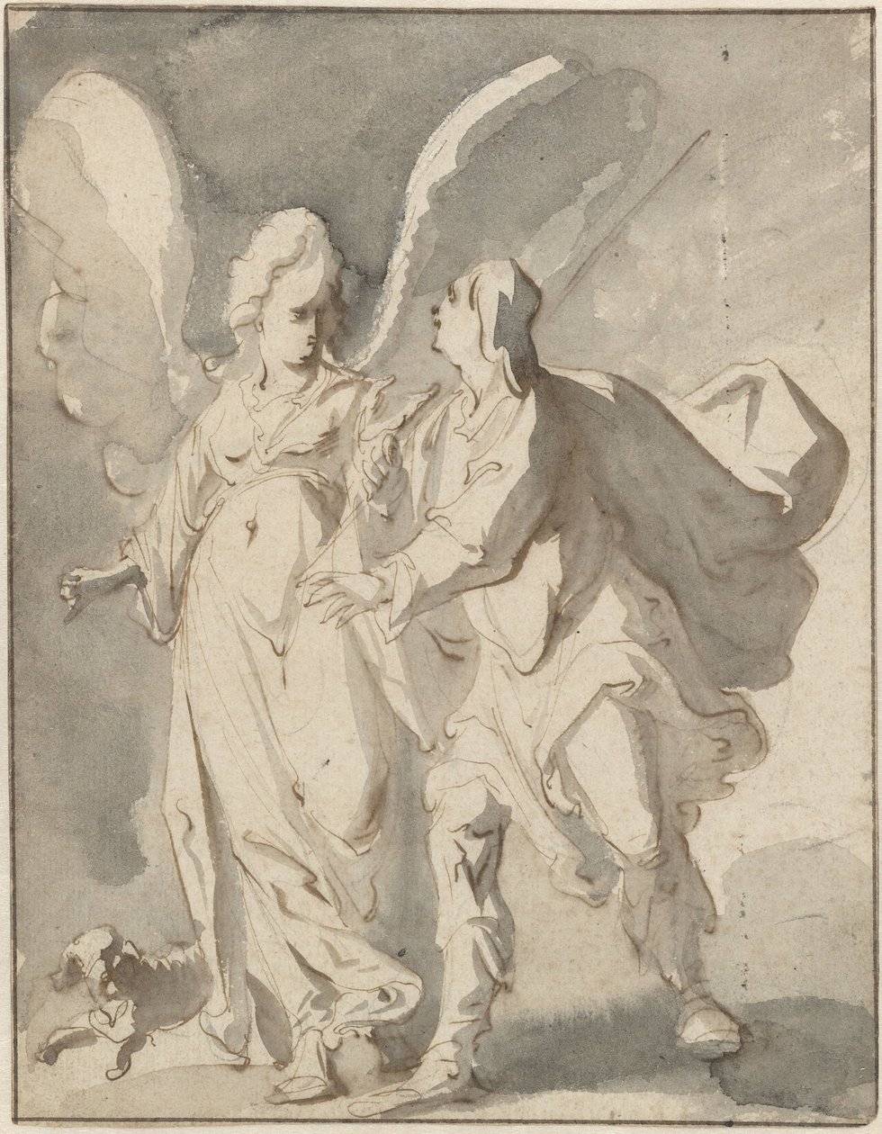 Tobias i Angel af Pieter Jansz