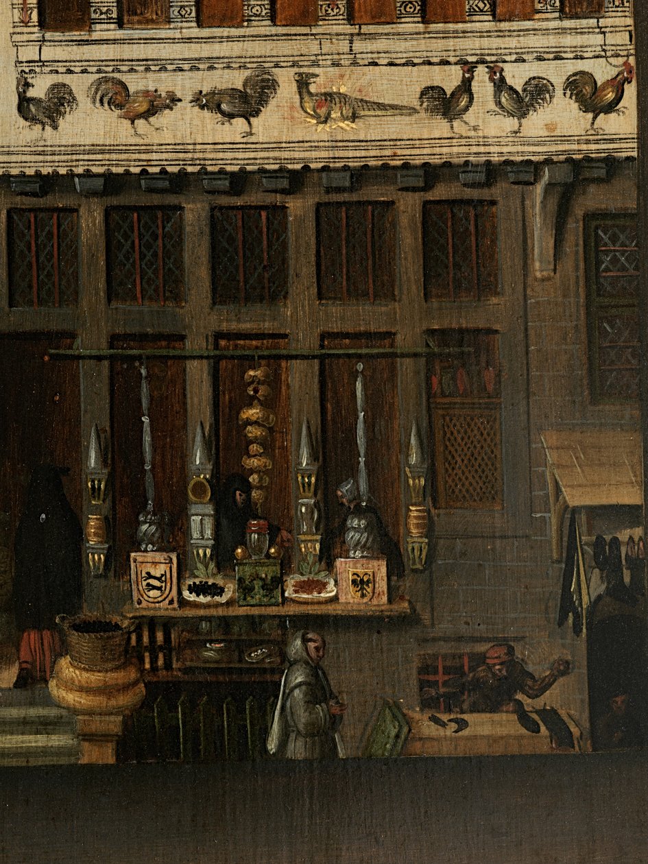Detalje af Portræt af Jacquemyne Buuck af Pieter Jansz. Pourbus