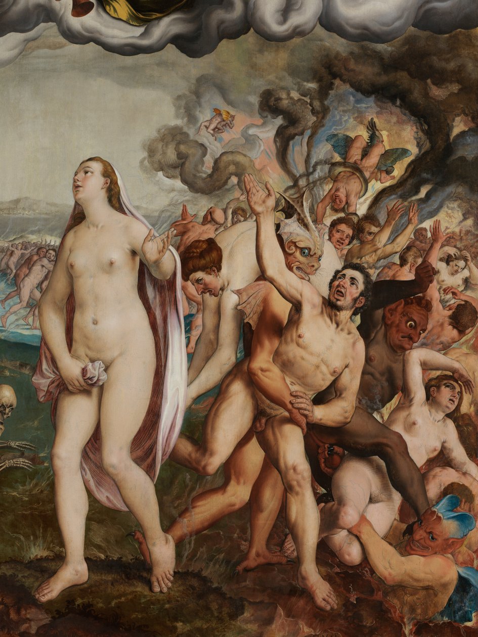 Detalje af den sidste dom af Pieter Jansz. Pourbus
