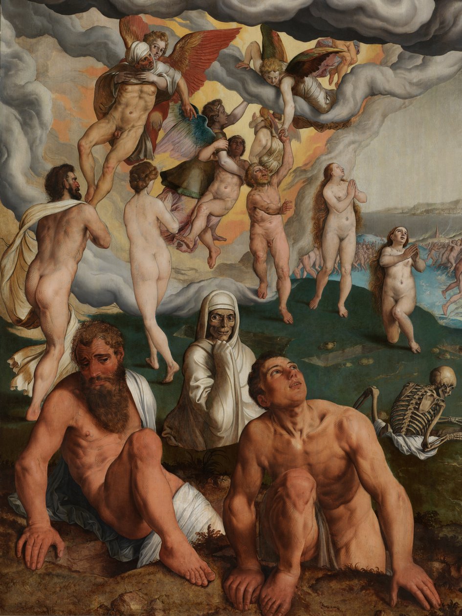 Detalje af den sidste dom af Pieter Jansz. Pourbus