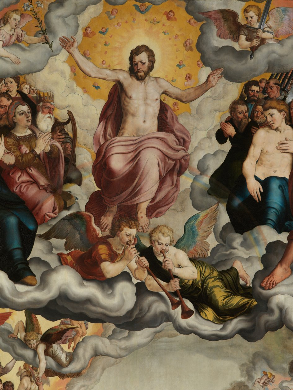 Detalje af den sidste dom af Pieter Jansz. Pourbus