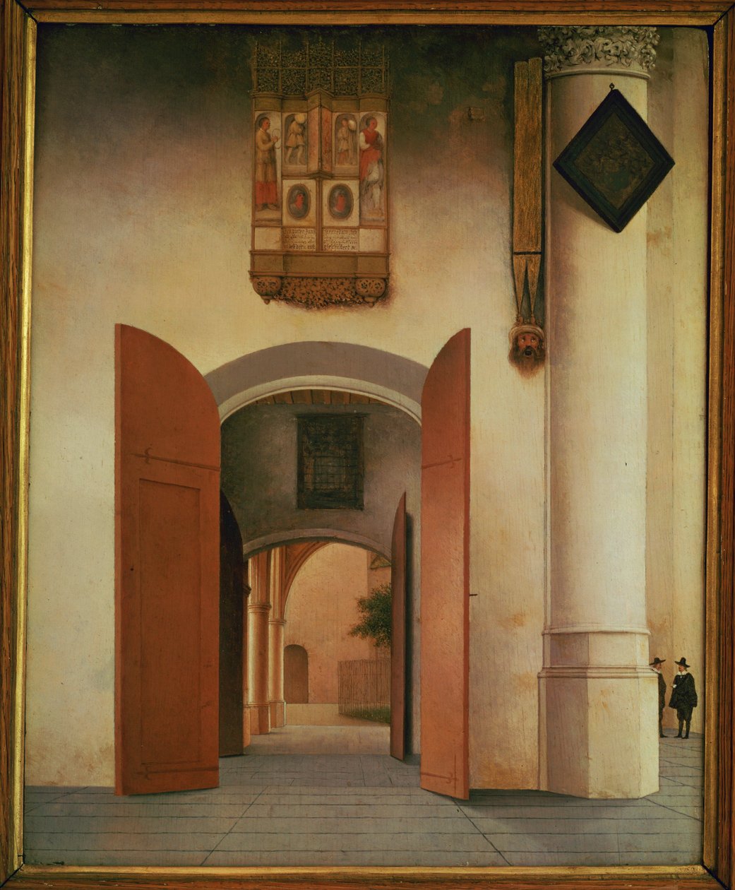 Sankt Laurentius-kirken, Alkmaar af Pieter Jansz Saenredam