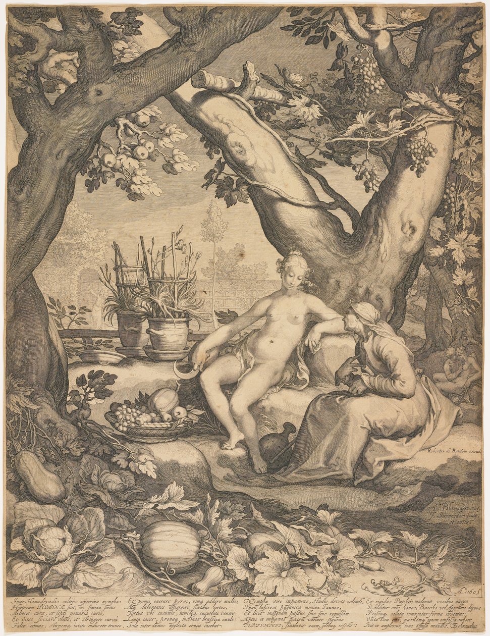 Vertumnus og Pomona af Pieter Jansz Saenredam