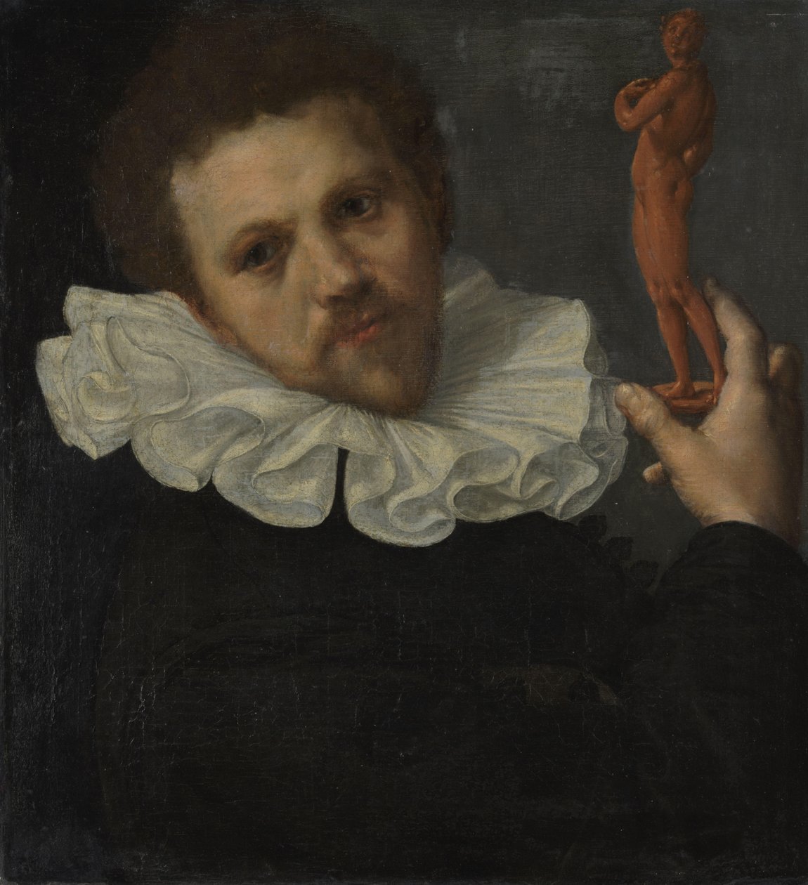 Hane, en høne og andet fjerkræ af Pieter Jansz. van Ruyven