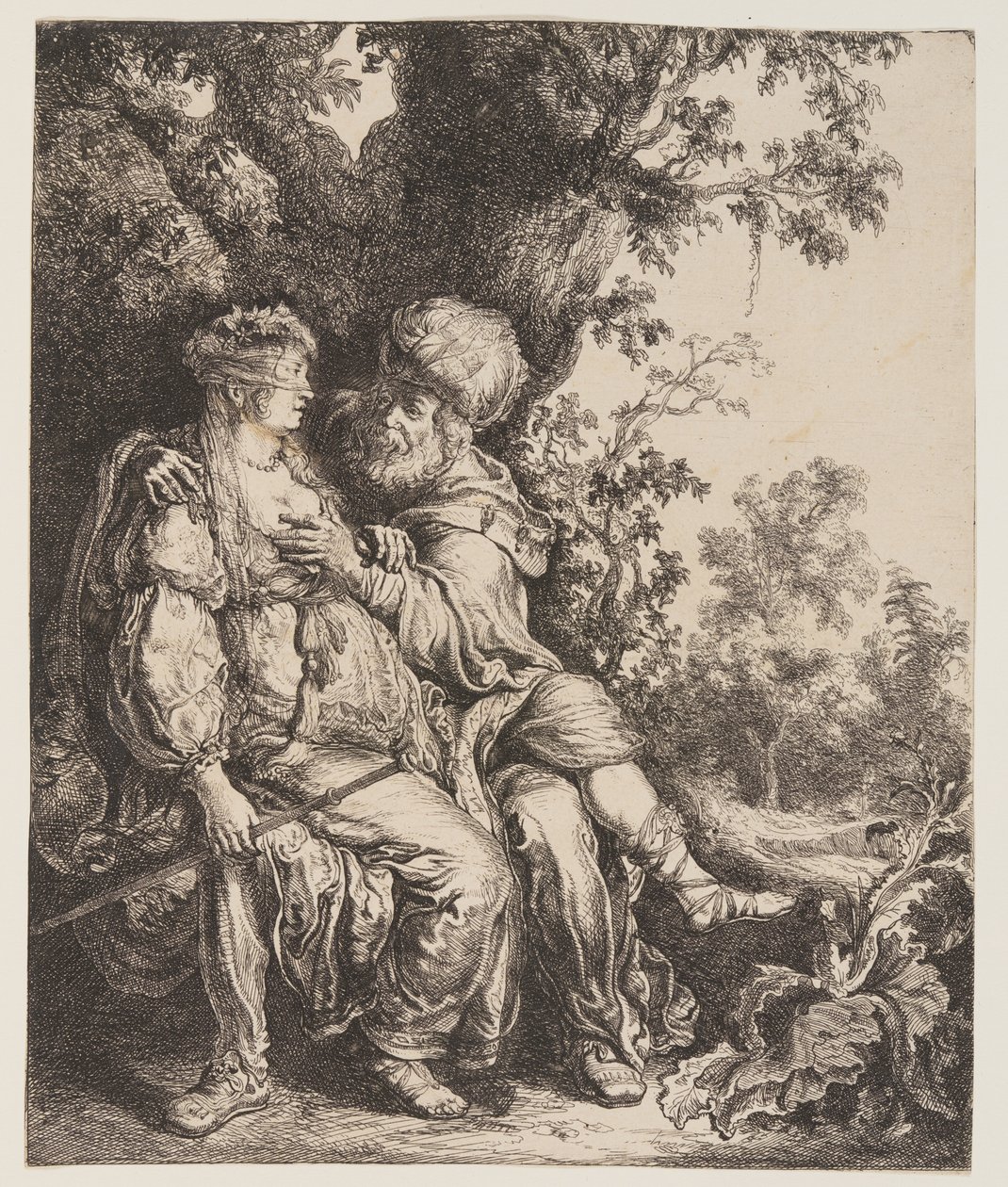 Juda og Tamar af Pieter Lastman
