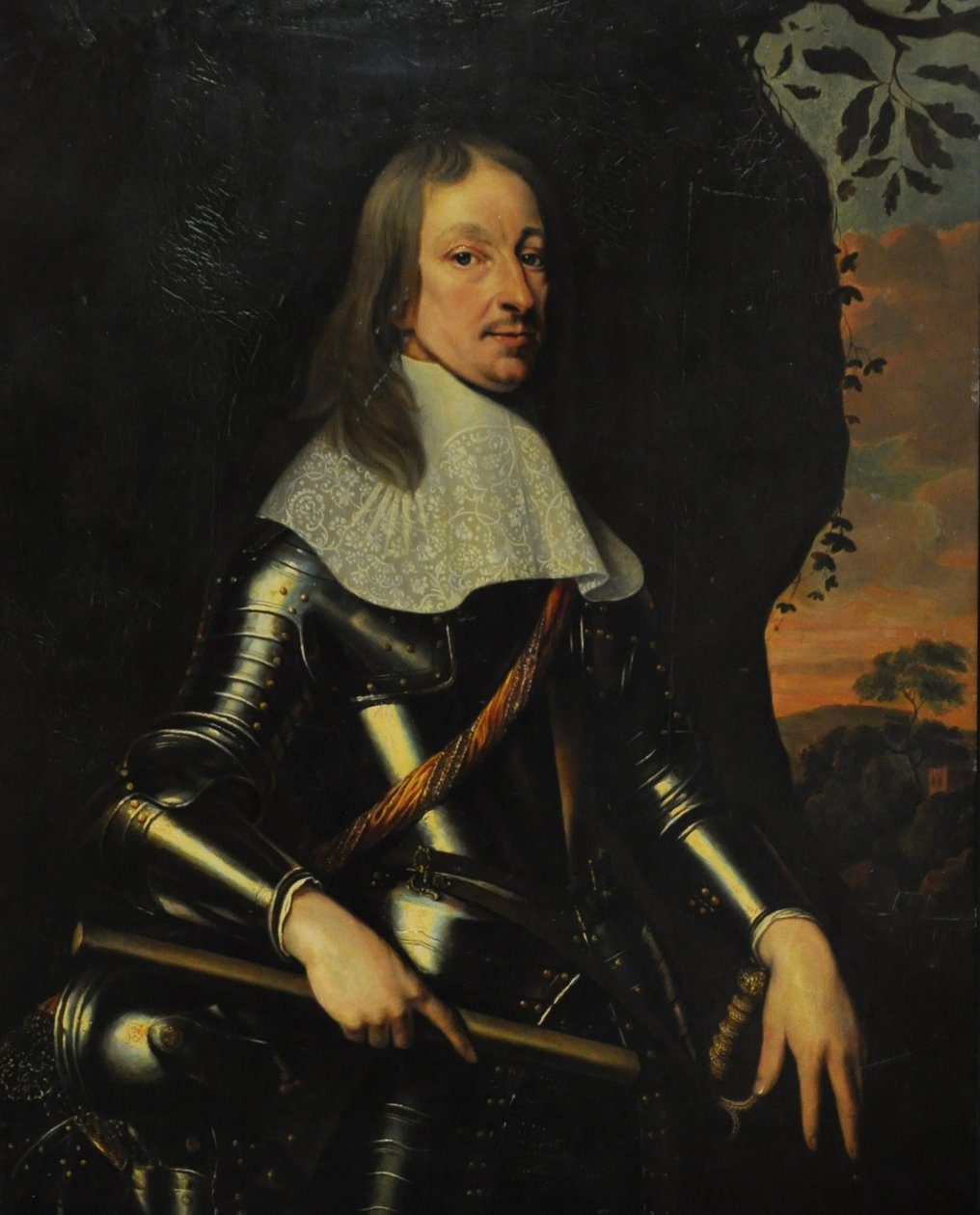 Portræt af kejserprins Willem Frederik af Nassau-Dietz 1613-1664 af Pieter Nason