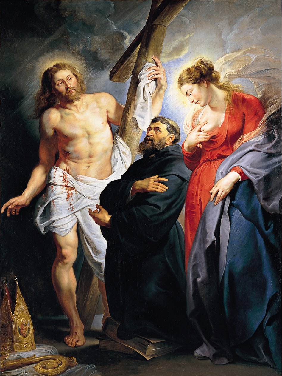 Sankt Augustin mellem Kristus og jomfruen af Peter Paul Rubens