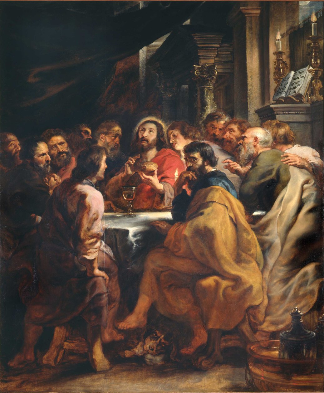 Den sidste nadver, 1631-1632. af Peter Paul Rubens