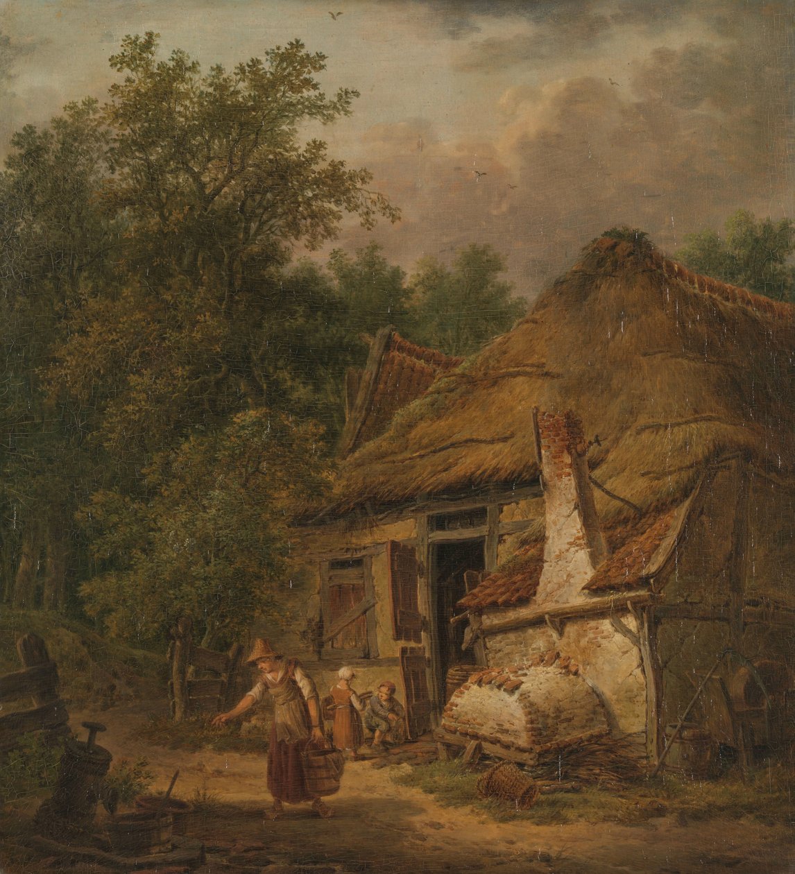 Bondegård nær Helvoirt af Pieter Pietersz. Barbiers