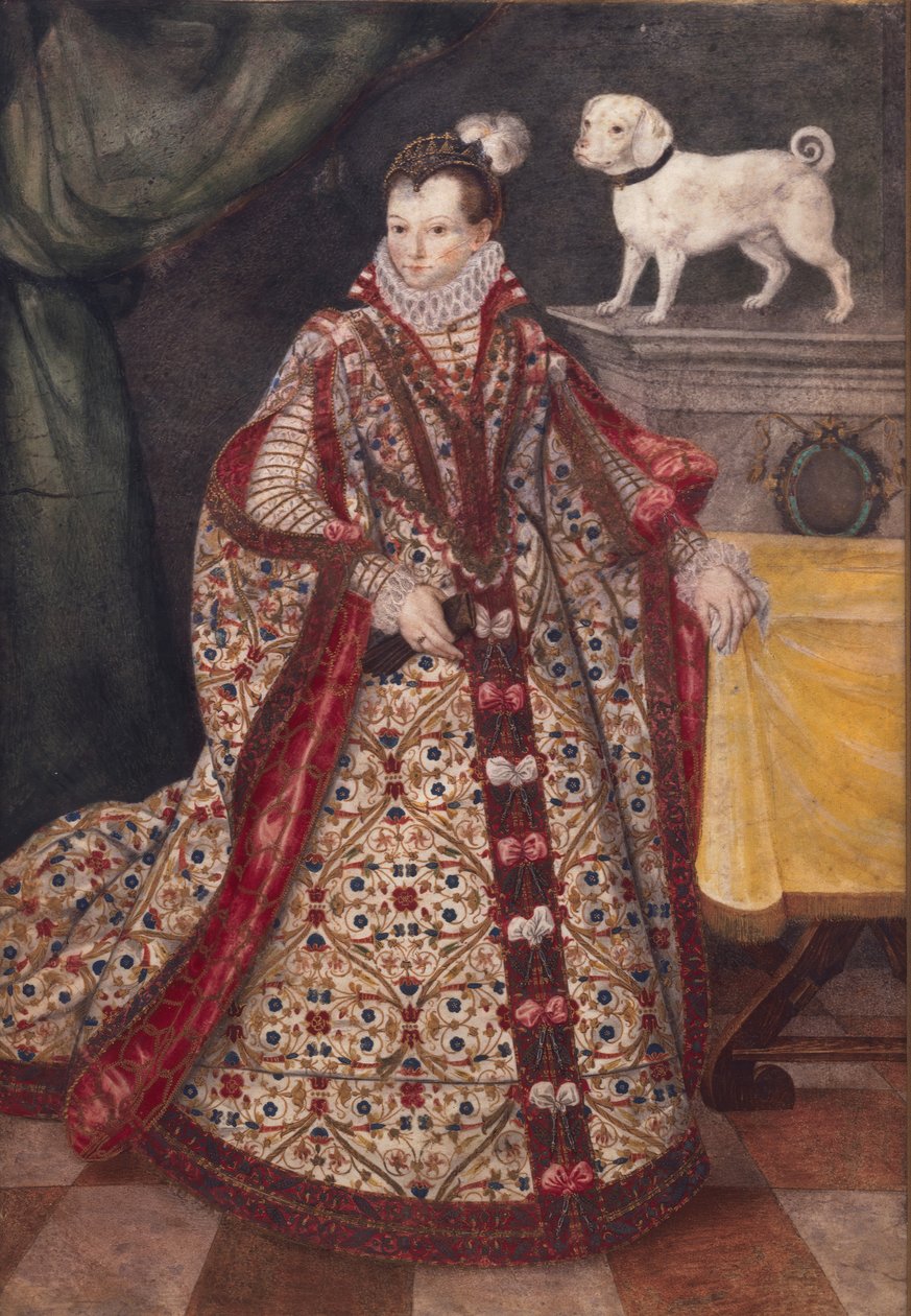 Portræt af en moravisk kvinde. af Pieter Pietersz the Younger