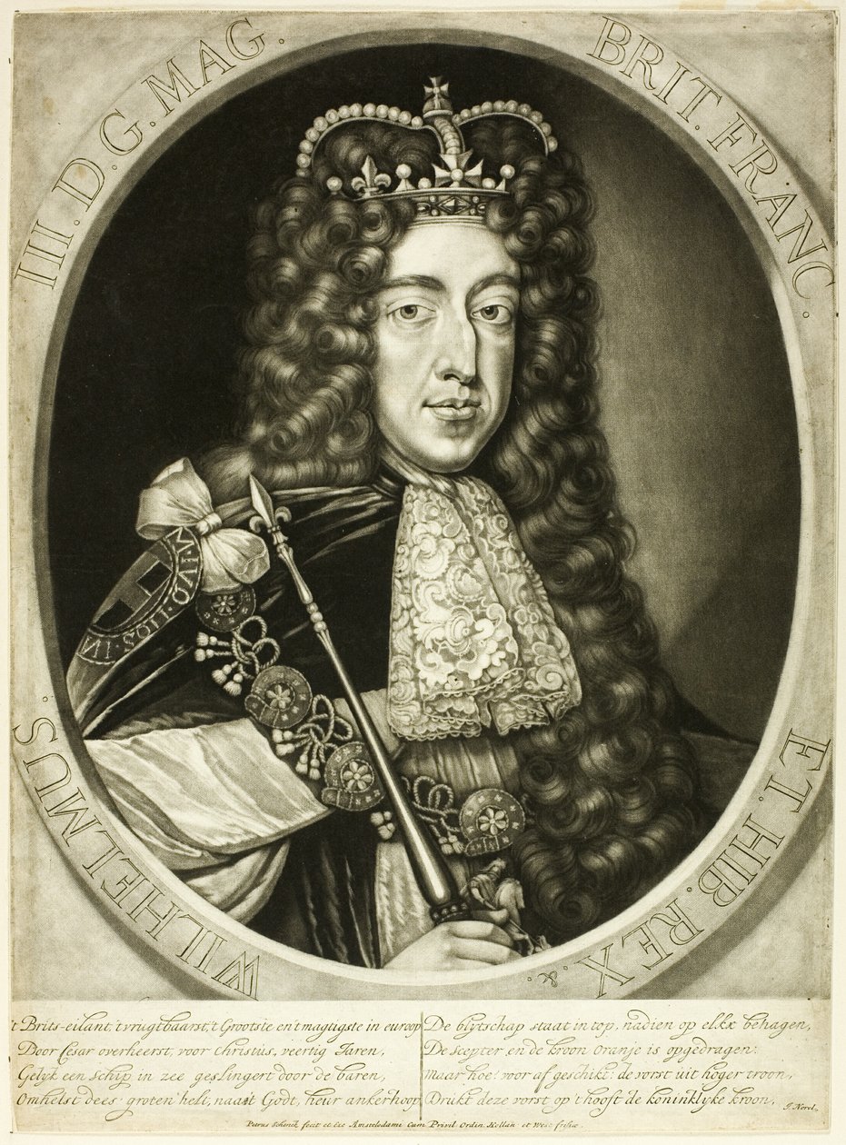 William III, konge af England af Pieter Schenk