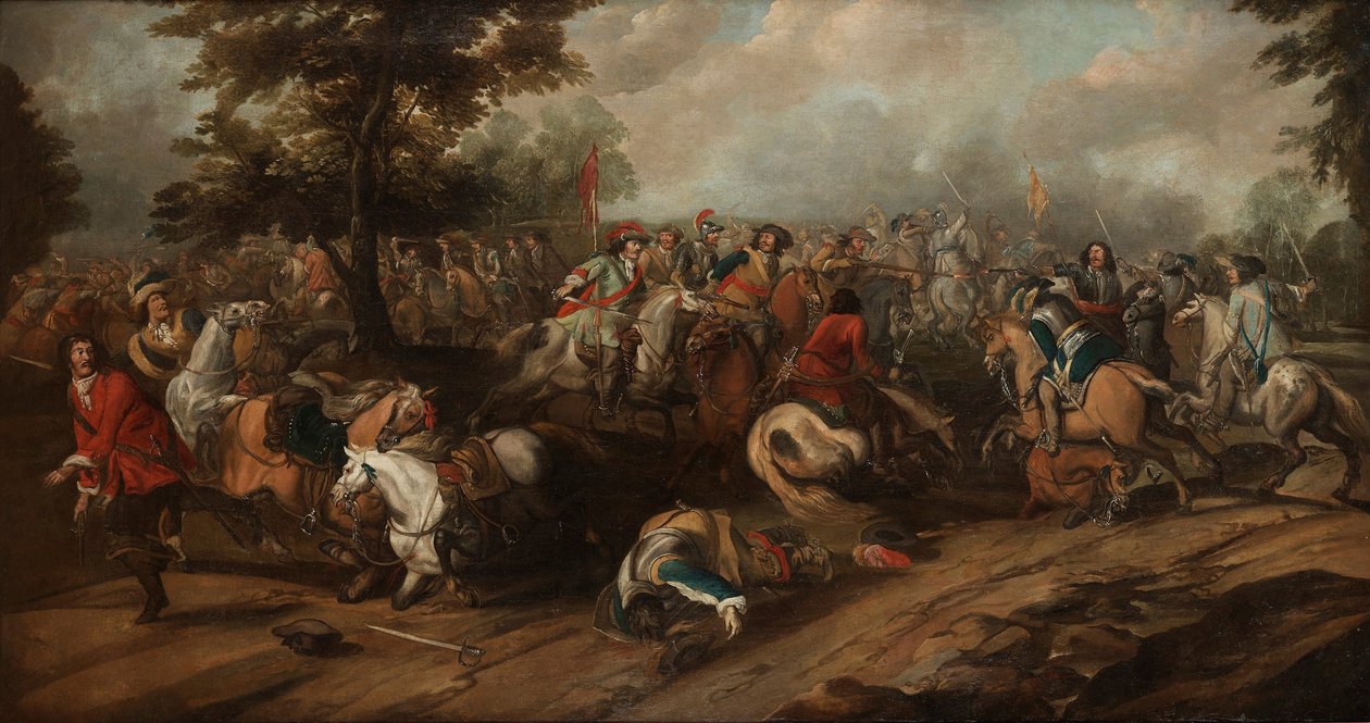 Slaget ved Breitenfeld af Pieter Snayers