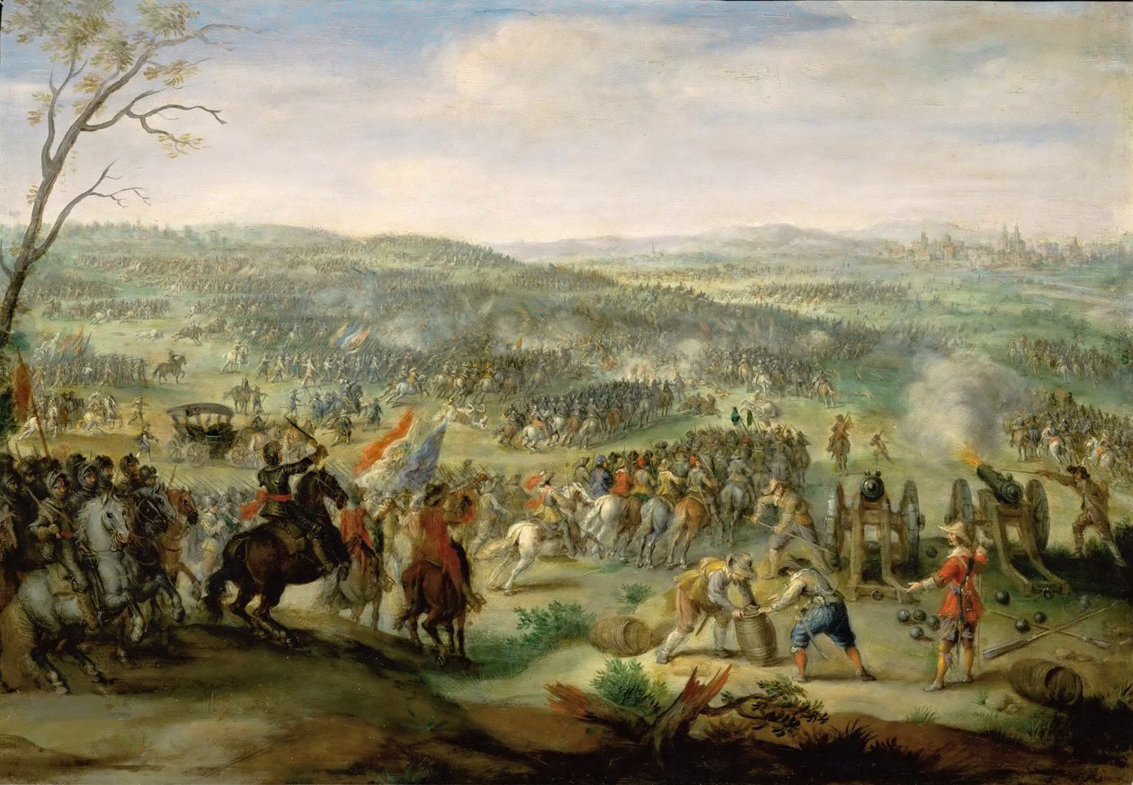 Slaget ved White Mountain den 8. november 1620, 1620. af Pieter Snayers