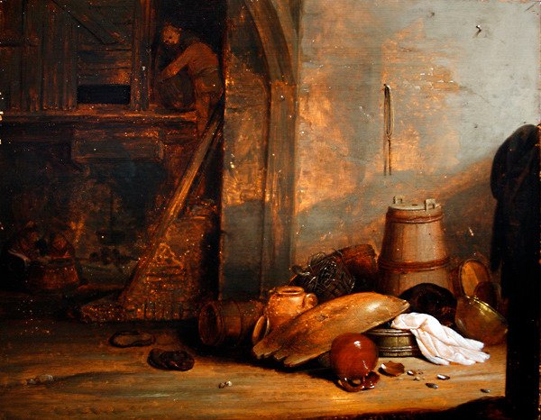 Et Bondeinteriør af Pieter Symonsz. Potter