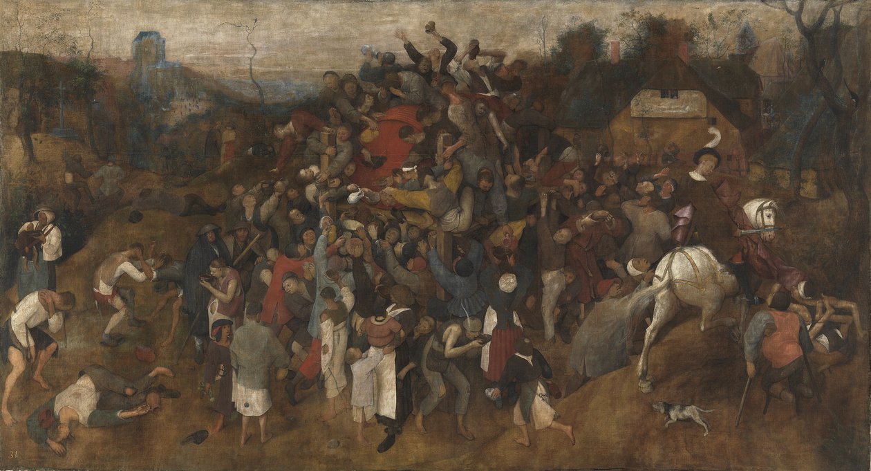 The Wine of St. Martins Day, 1566-67 af Pieter Bruegel the Elder