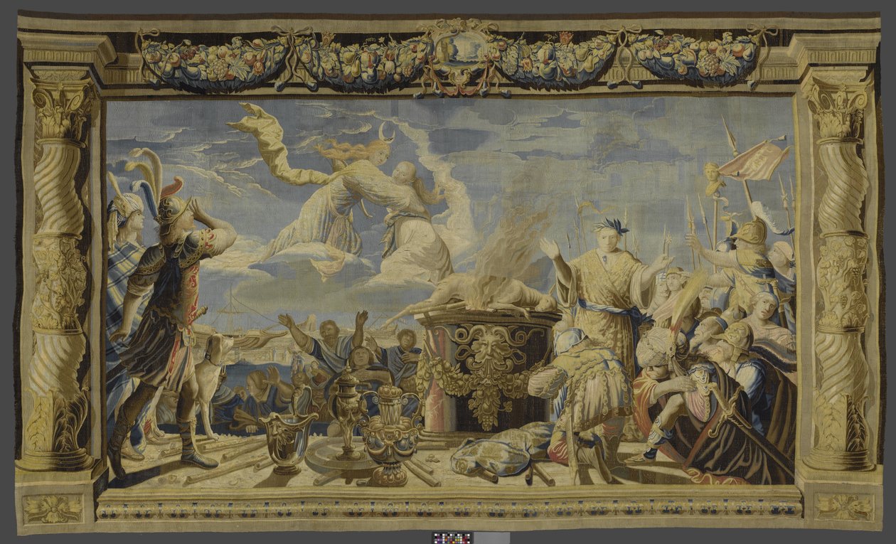 Gobelin, der skildrer Artemis