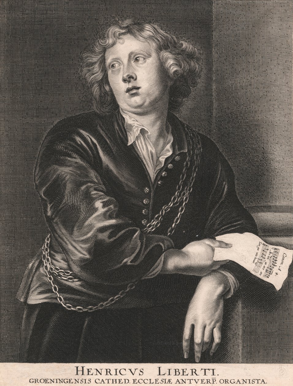 Henricus Liberti, Groeningensis Domkirke. Antwerpen kirke Organist af Pieter de Jode