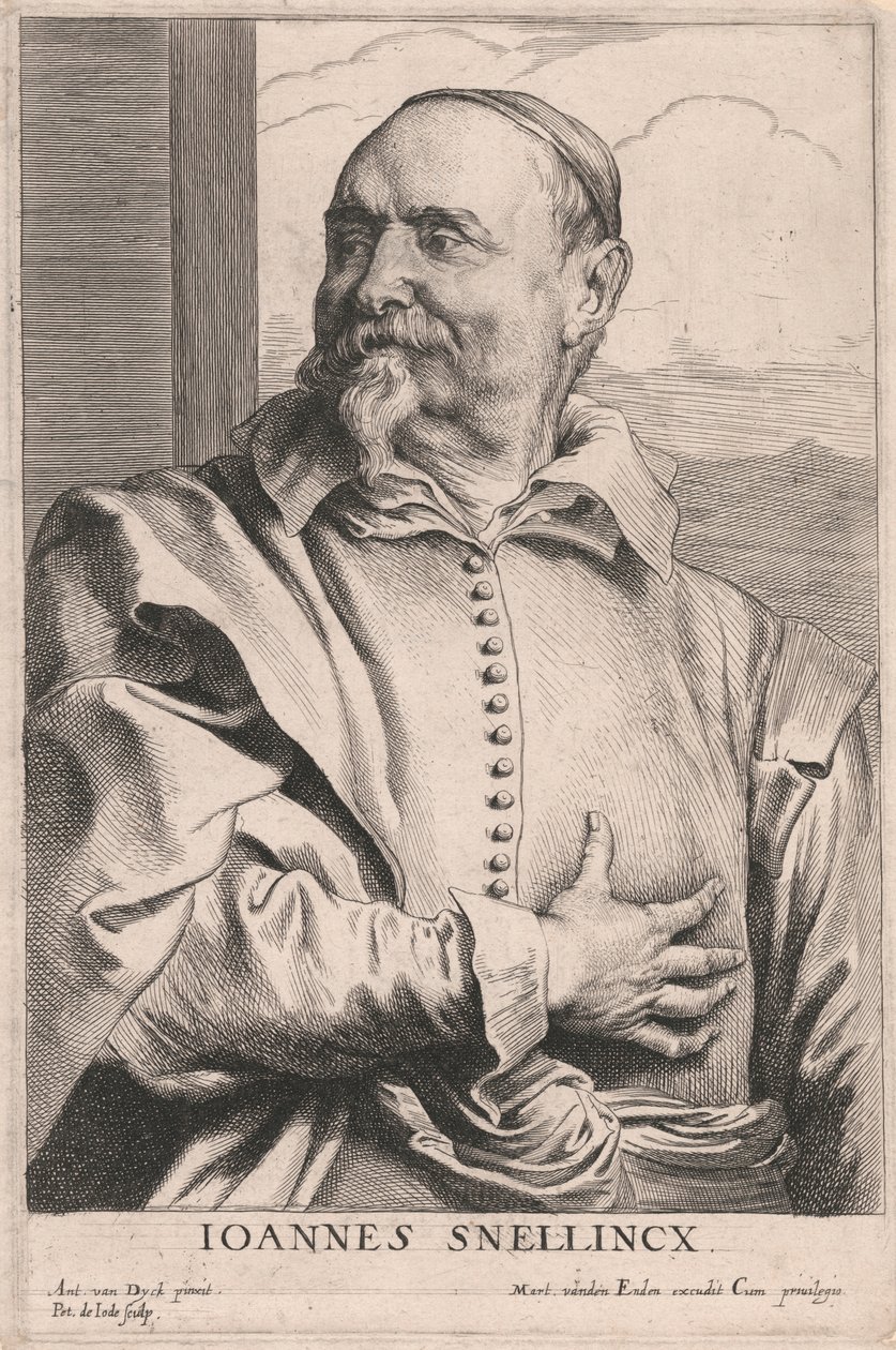 John Snellinx af Pieter de Jode