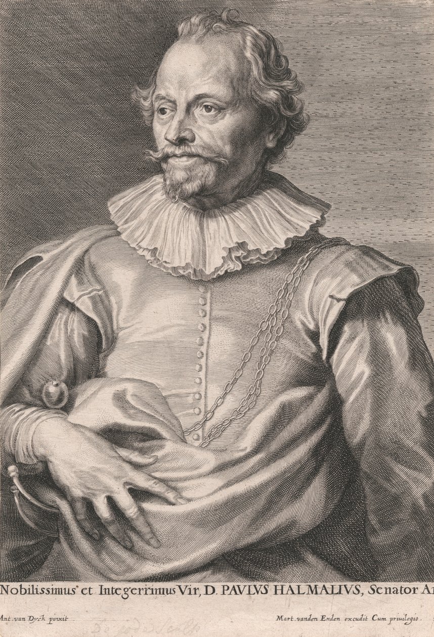 Den ædleste og ærede mand, D. Paulus Halmalius, senator Ant. af Pieter de Jode