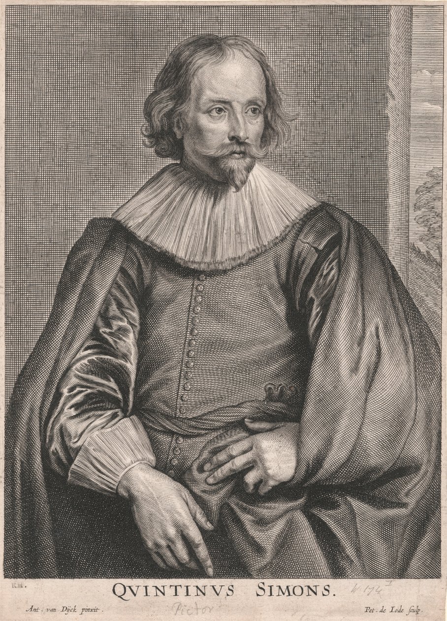 Quentin Simons af Pieter de Jode