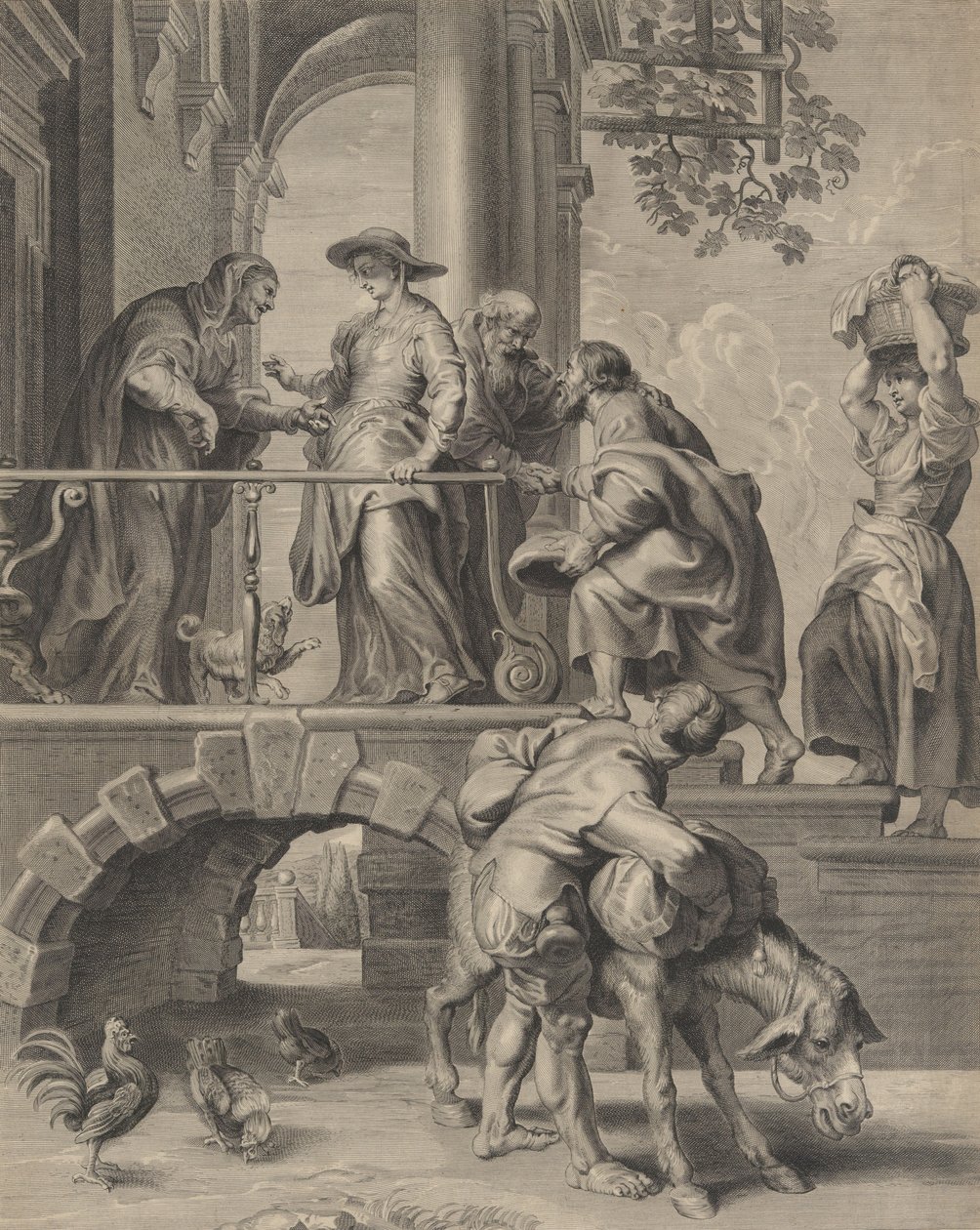 Visitationen, 1625-74. af Pieter de Jode II