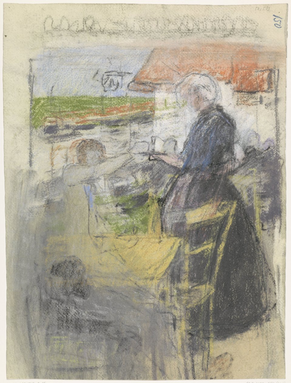Café terrasse af Pieter de Josselin