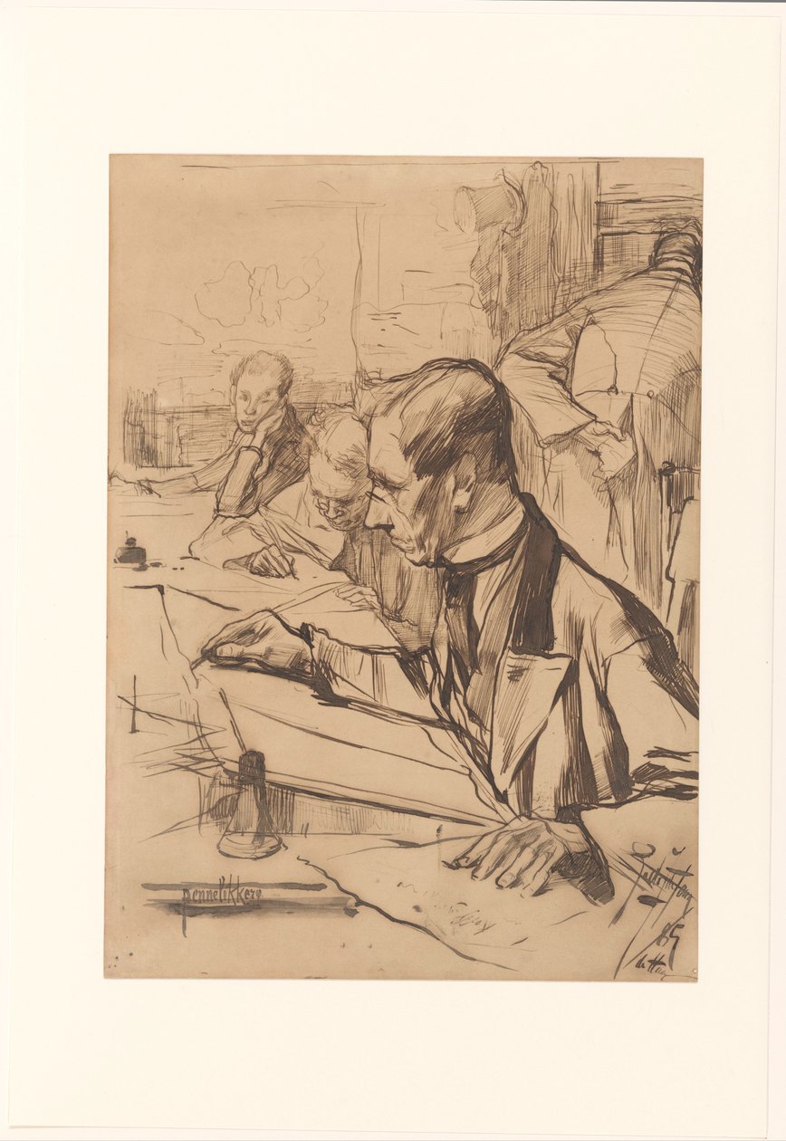 Pennen slikker af Pieter de Josselin