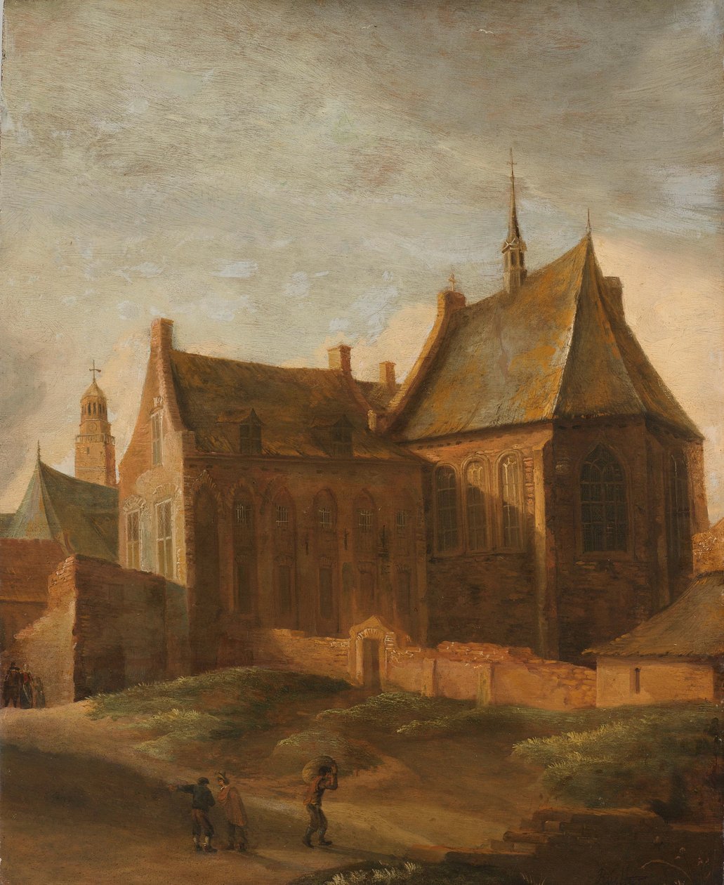 Sankt Agnes kloster i Utrecht af Pieter des Ruelles