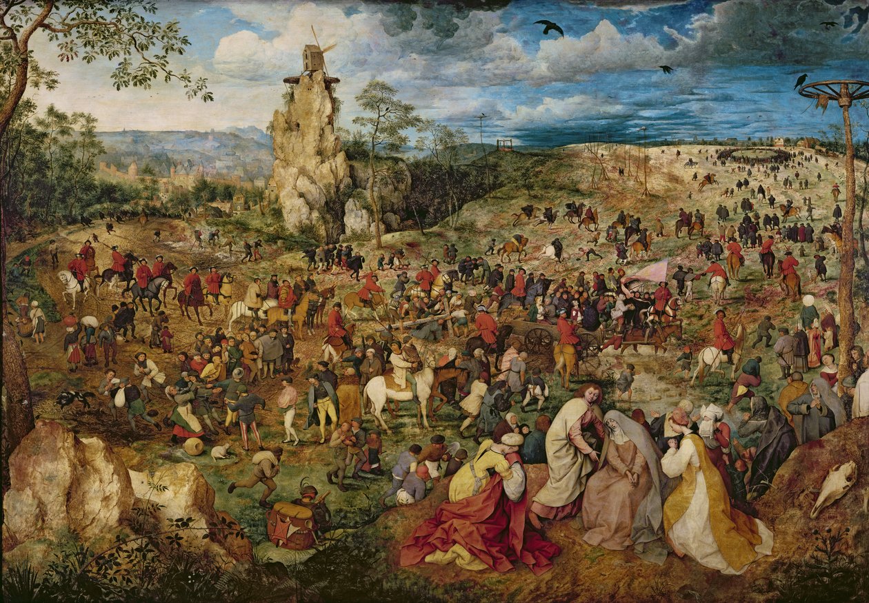 Kristus bærer korset af Pieter Bruegel the Elder