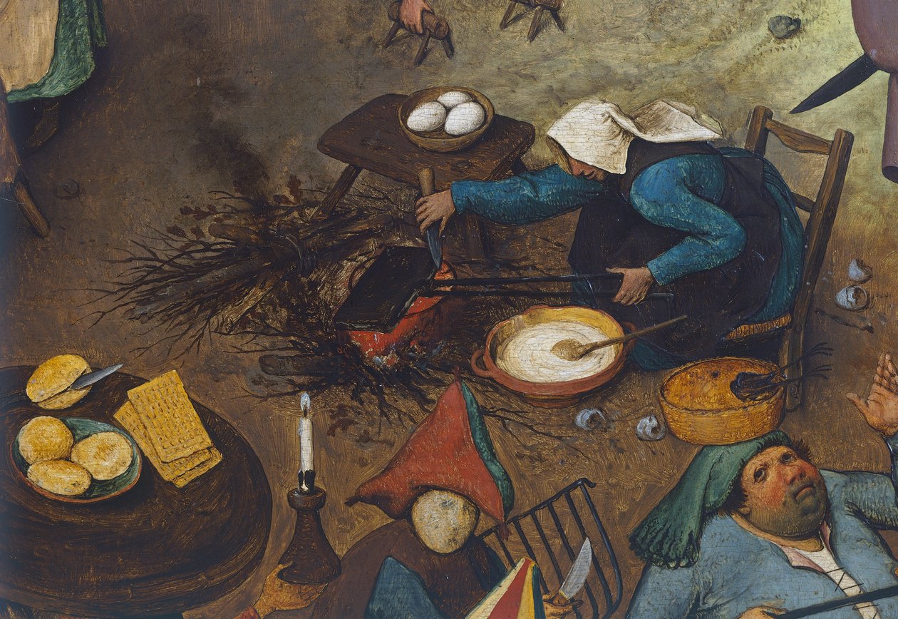 Kamp mellem karneval og fastelavn af Pieter Bruegel the Elder