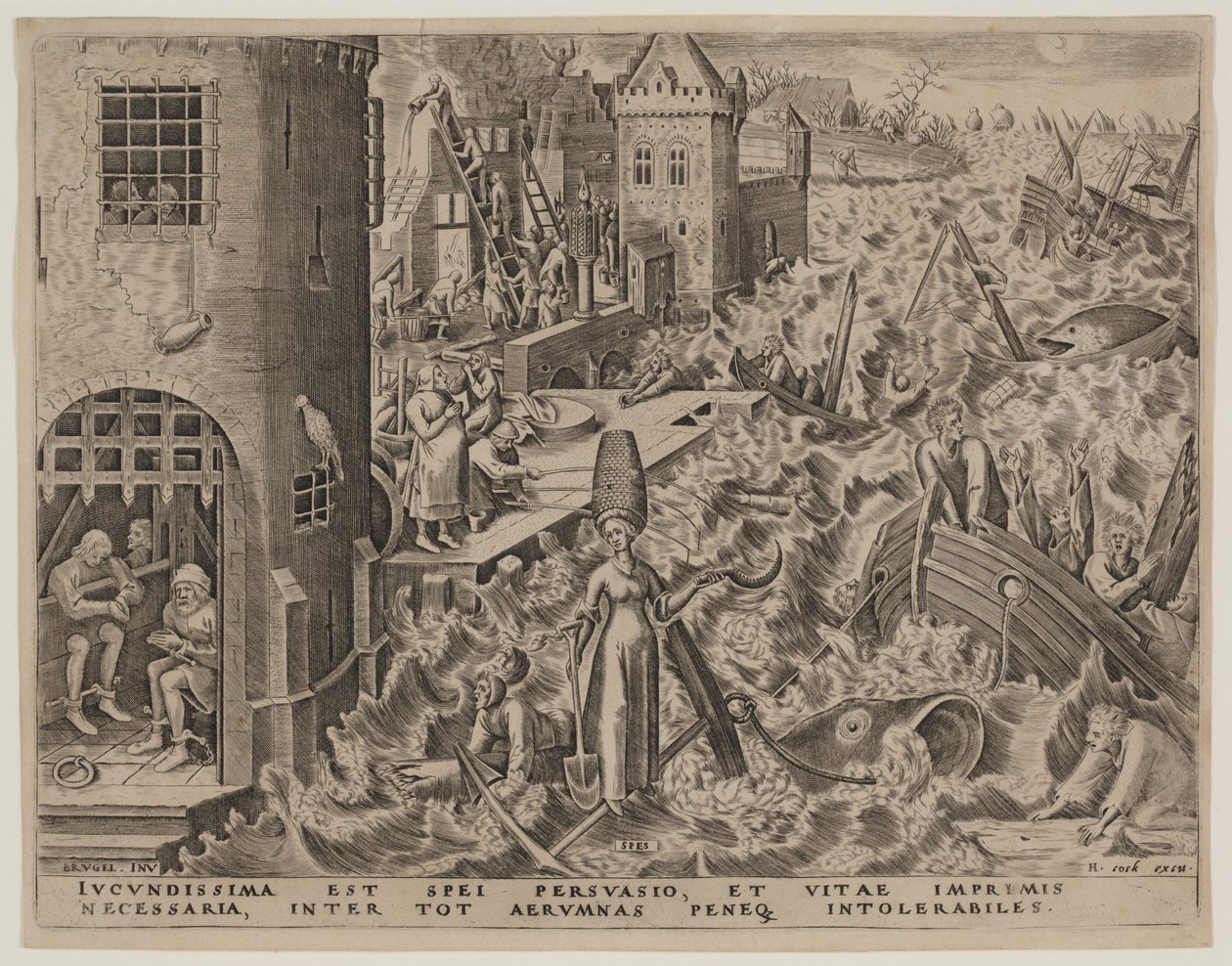 Hope (Spes) af Pieter Bruegel the Elder