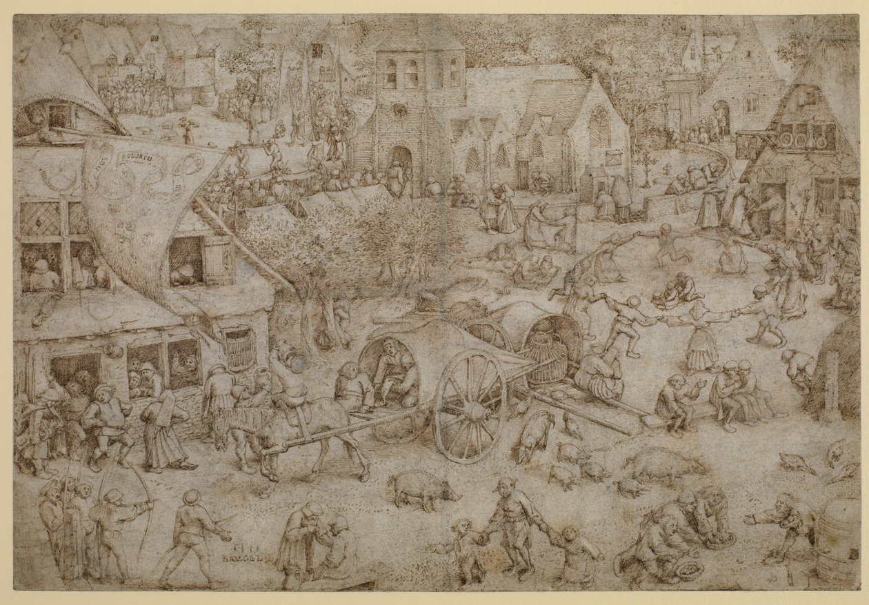 tivoli i Hoboken, 1559 af Pieter Bruegel the Elder